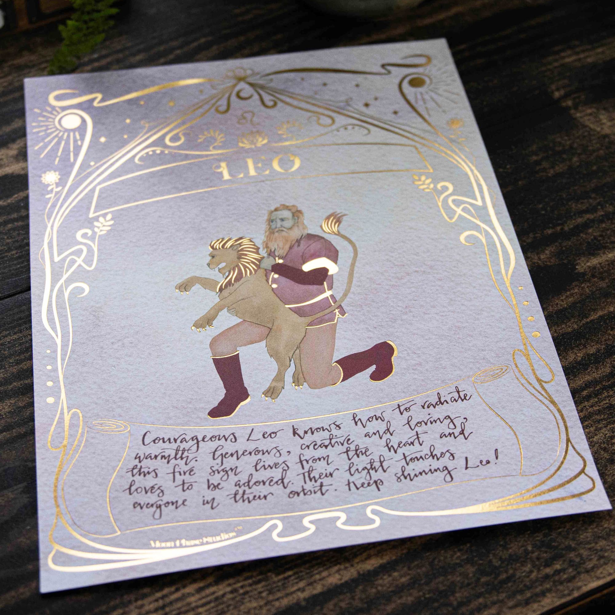 Leo Zodiac Prints