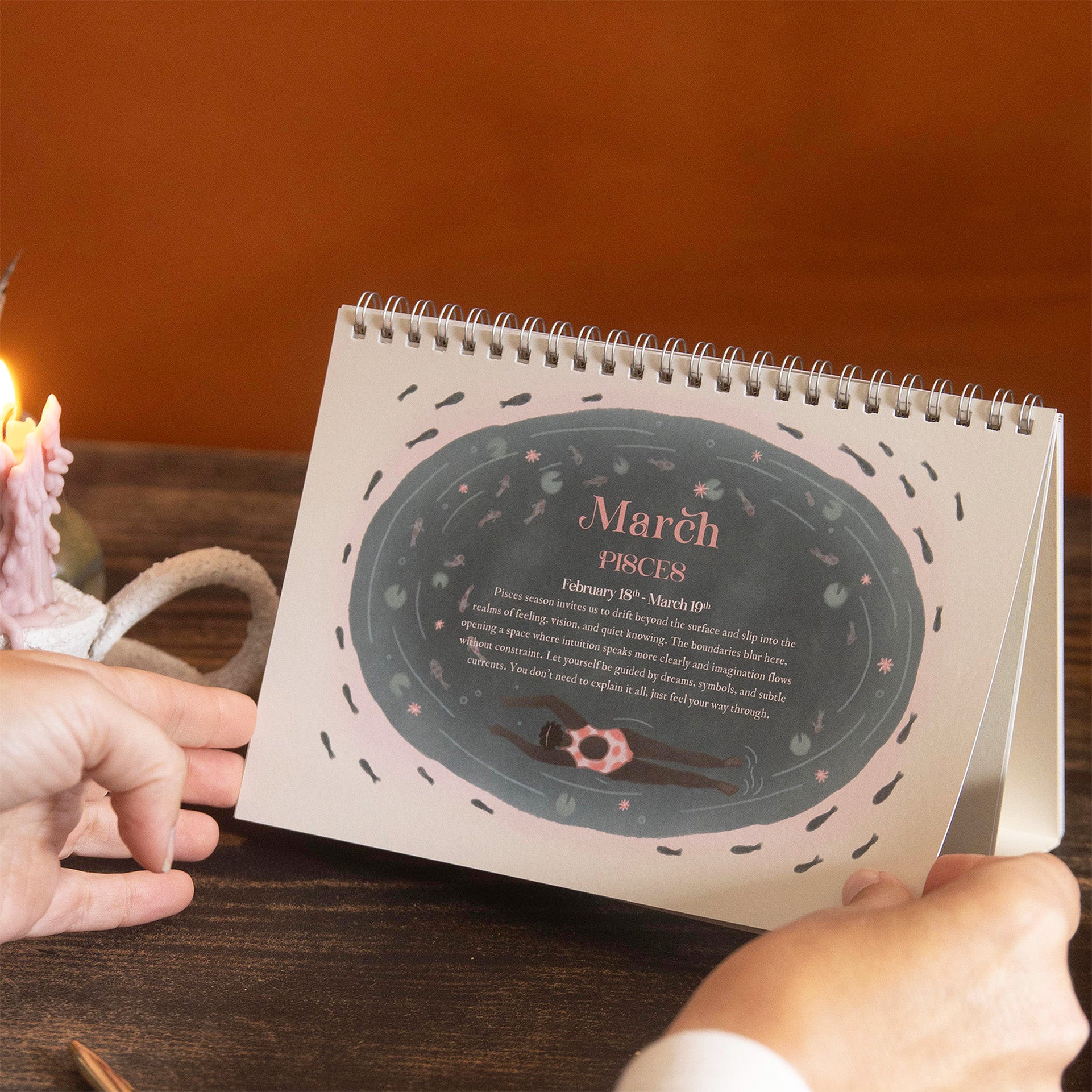 2026 | Calendar | Desktop | Zodiac