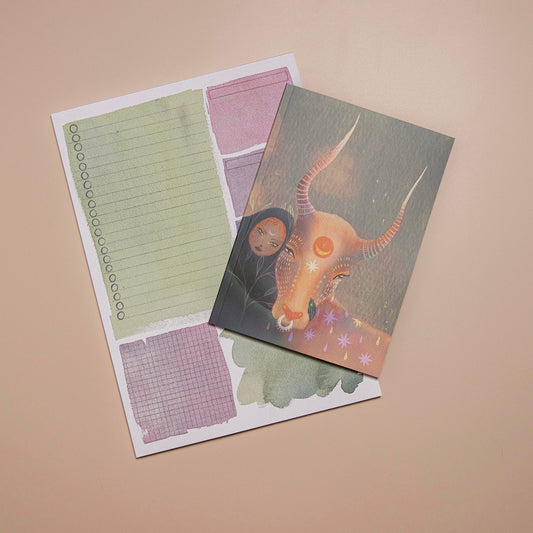 Whisper' notepad combo