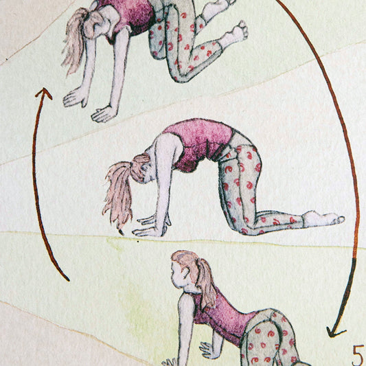 New Moon Yoga - Cat and Cow Poses