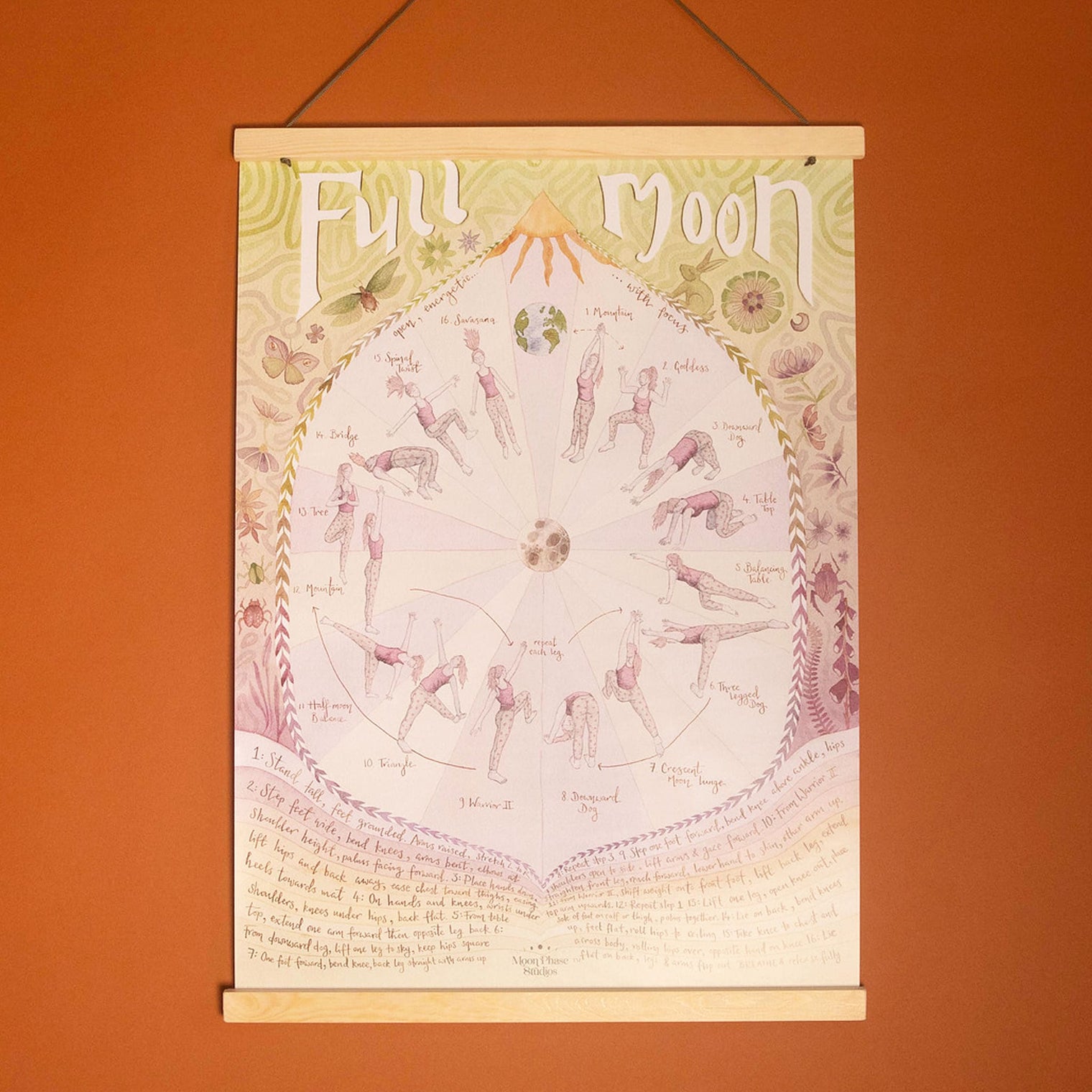 Full Moon Yoga - Downward Facing Dog