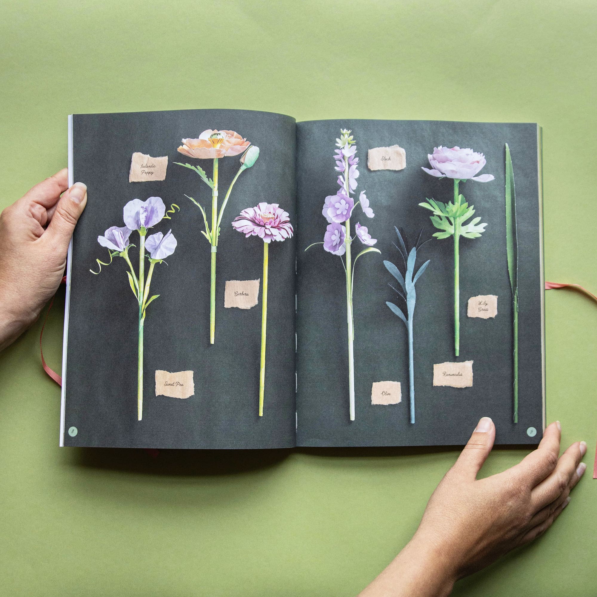 Bouquet in a Book
