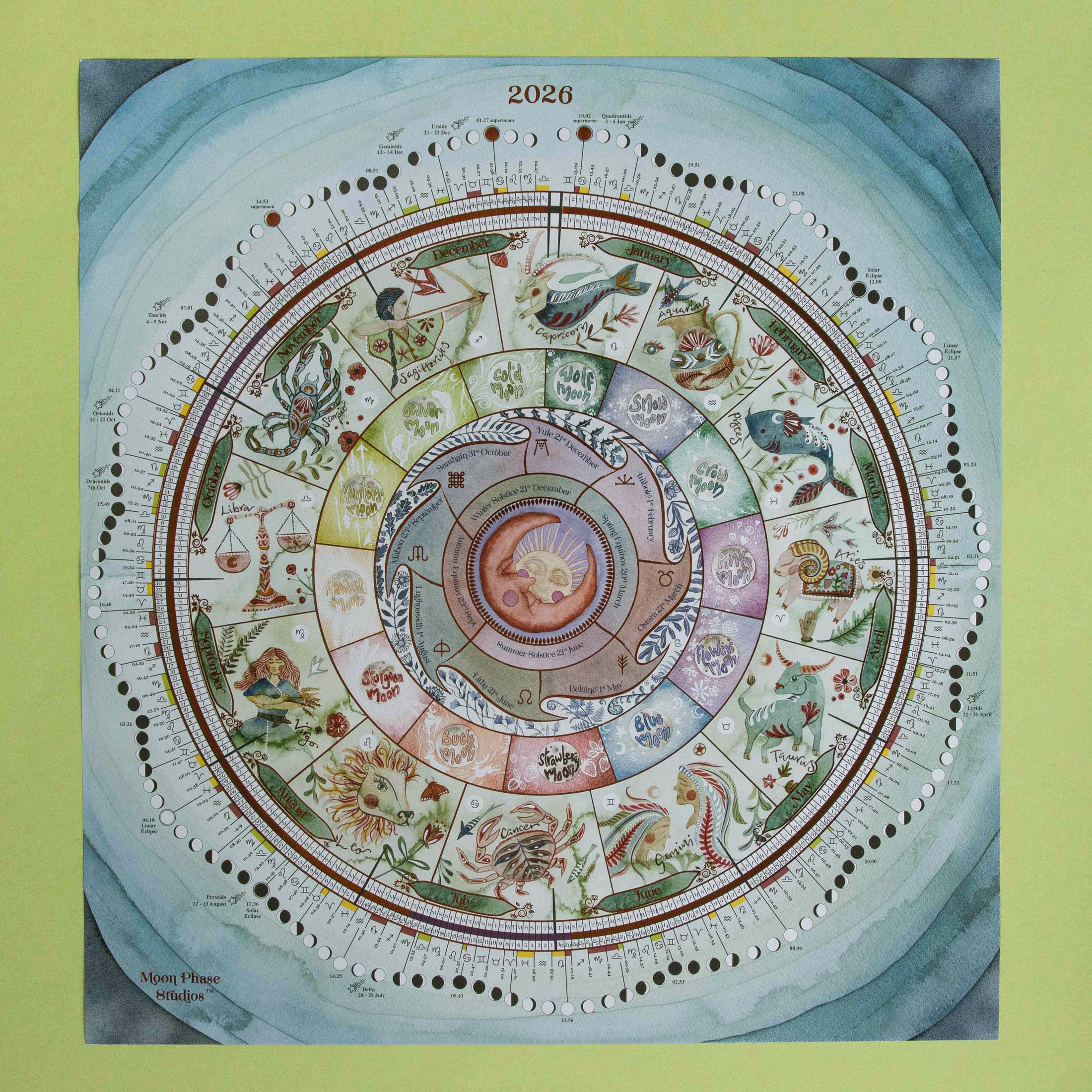 2026 | Moon Calendar & Booklet