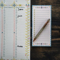 Load image into Gallery viewer, Days & Dates | Eternal Calendar | Shopping List | Pen | Mothers Day
