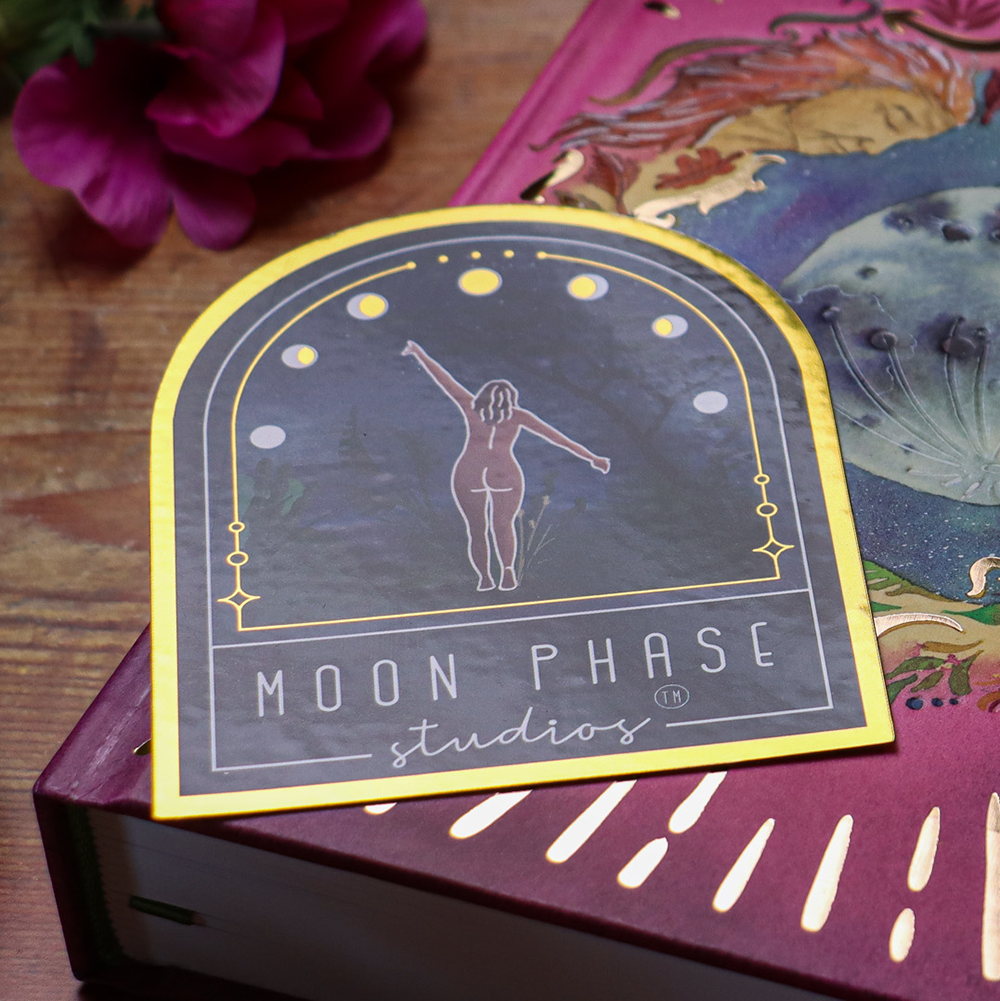 Moon Phase Sticker – Moon Phase Studios