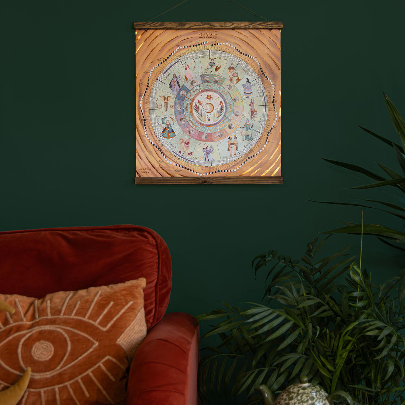 Moon Calendar 2025 | Comprehensive Lunar Phases Guide | Moon Phase Studios